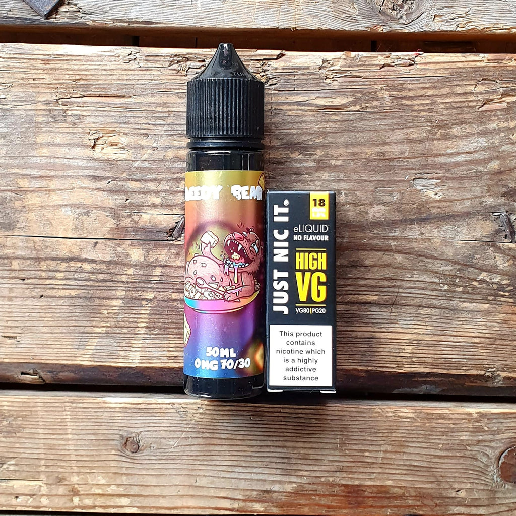 Marshmallow Madness Greedy Bear ELiquids In Stock Cheeky Vape Co.