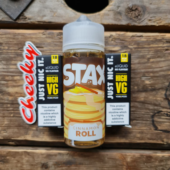 STAX Cinnamon roll E-liquid
