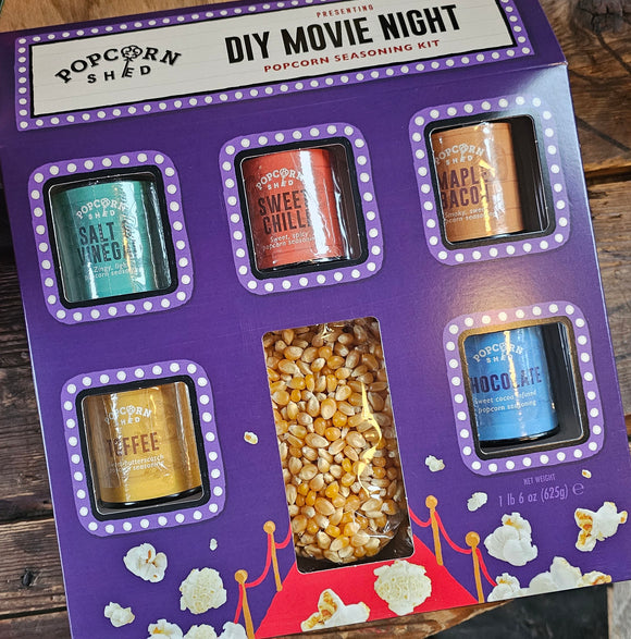 DIY Movie Night Popcorn Seasoning Kit by Popcorn Shed