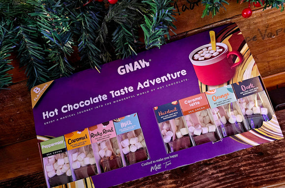 Taste Adventure Hot Chocolate Gift Set by GNAW Chocolate