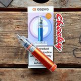 Aspire Gyber G kit MTL Amber colour available with 1ohm and 0.8ohm replaceable pods. 