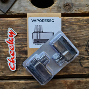 Vaporesso Eco Nano Replacement Pods | UK Stock | Fast Shipping Cheeky Vape Co. Vaporesso Eco Nano Replacement Pods | UK Stock | Fast Shipping Cheeky Vape Co.