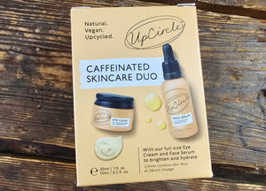 Eco Friendly Vegan Wellbeing Gift - Caffeinated Skincare Duo by UpCircle Beauty