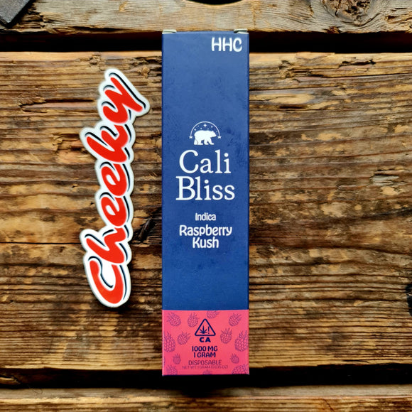 Cali Bliss HHC Disposable Raspberry Kush 1G