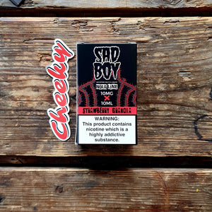 Strawberry Granola by Sadboy Salt E-Liquids