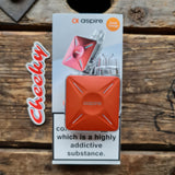 Aspire Cyber X Pod System kit device, Coral Orange, available 1ohm and 0.8 replaceable pods.