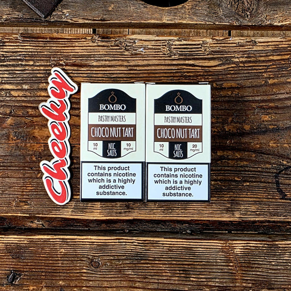 Choco Nut Tart 10ml Nic Salt by Bombo Pastry Masters