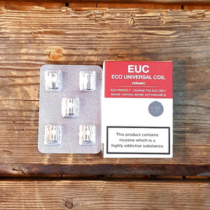 vaporesso euc 0.5ohm ceramic ss316l coil pack of 5 