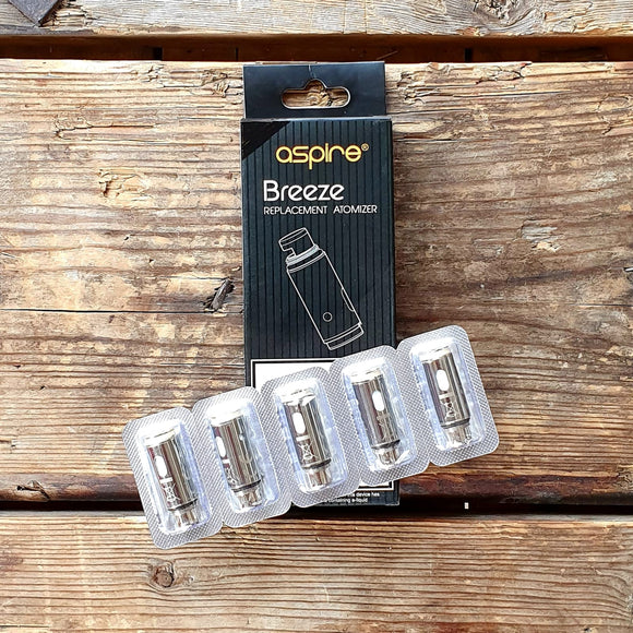 aspire breeze 0.6ohms coils pack of 5