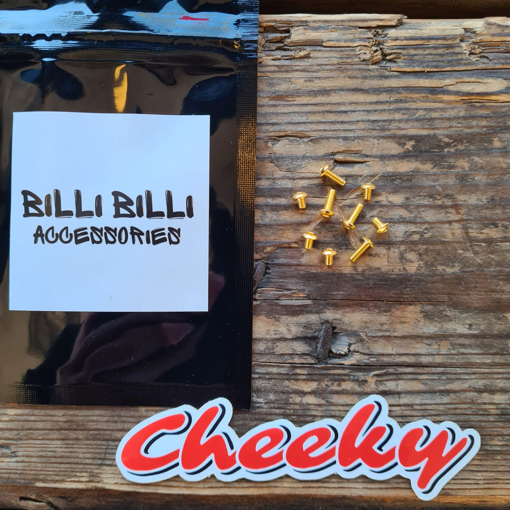 Billet Box Screw Set BILLI BILLI Global shipping Cheeky Vape Co.