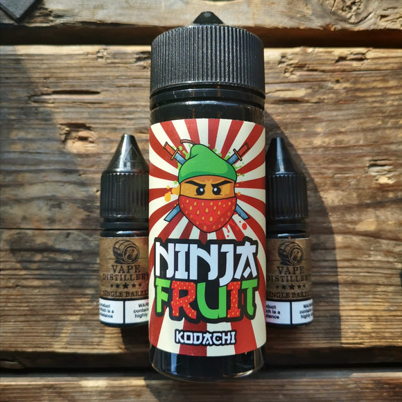 ninja fruit kodachi 100mls free nic shot