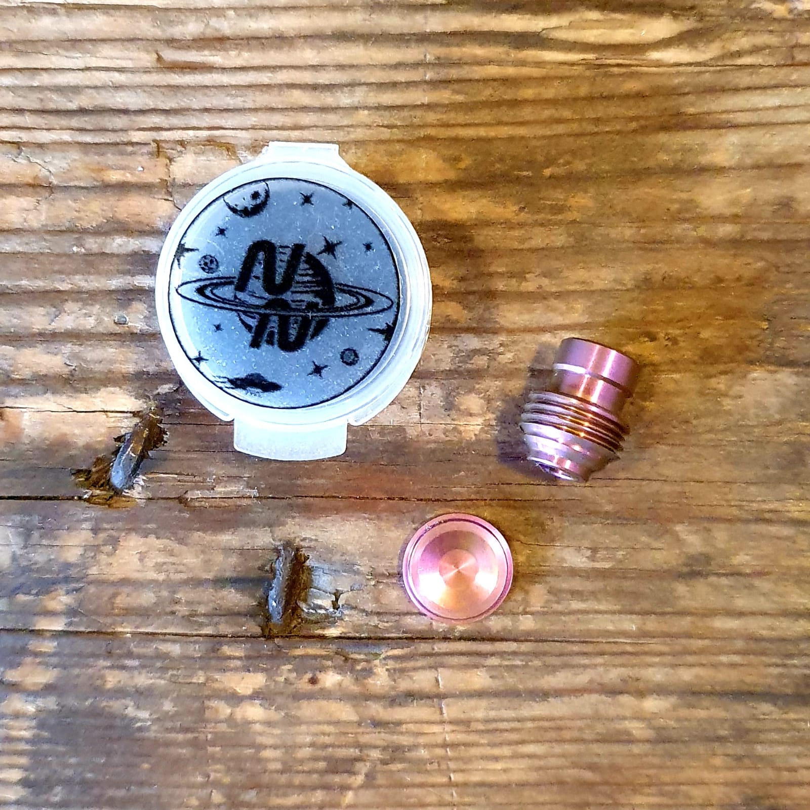 Titanium WARP Pipe Tip and Button Set by Never Normal – Cheeky