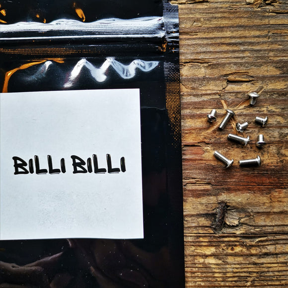 billi billi replacement screw billet box rev4 silver