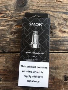 smok nord 1.4 regular coil replacement coil pack of 5