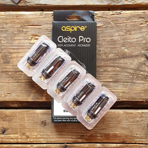 aspire cleito pro 0.5 replacement atomizer coils