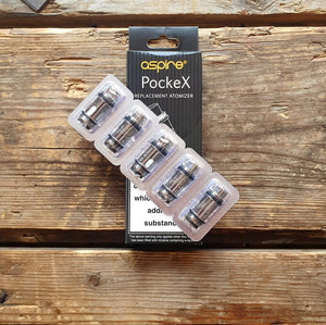 PockeX 0.6 Ohm Coils (Pack of 5) by Aspire