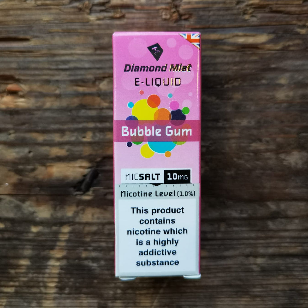Bubblegum Nic Salt by Diamond Mist Bundle Deals Cheeky Vape Co.