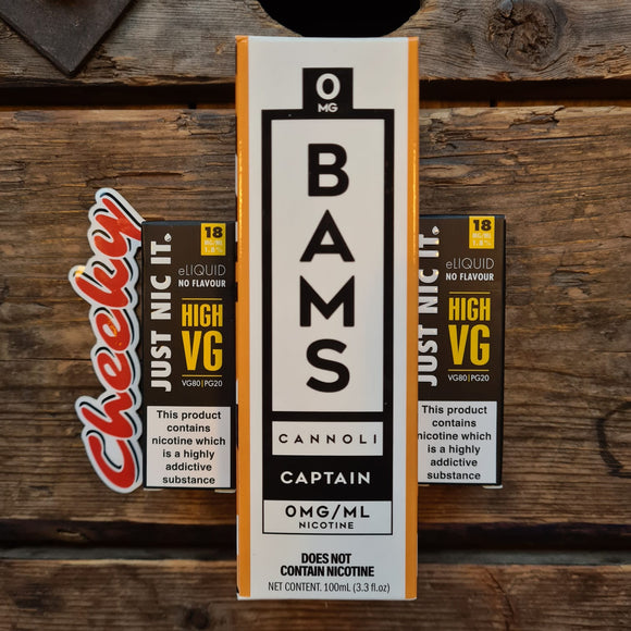 Captain Cannoli by Bam's