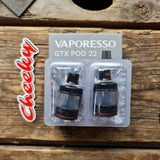 Vaporesso GTX Go Replacement pod pack of 2