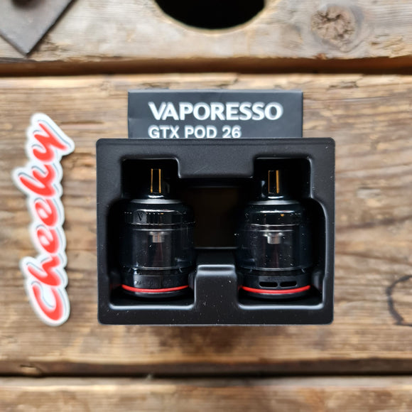 Vaporesso GTX Go Replacement pods | UK stock | Fast shipping Cheeky Vape Co. Vaporesso GTX Go Replacement pods | UK stock | Fast shipping Cheeky Vape Co.