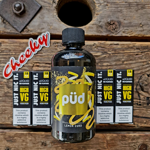 PÜD E-liquid Lemon Curd 200mls