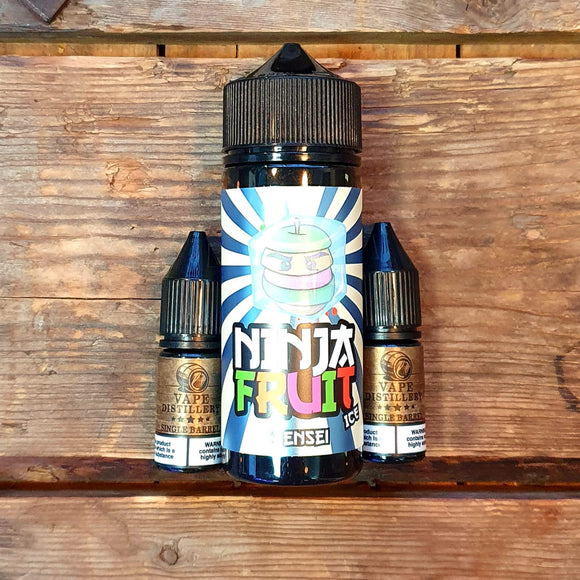 ninja fruit sensei ice 100mls free nic shot