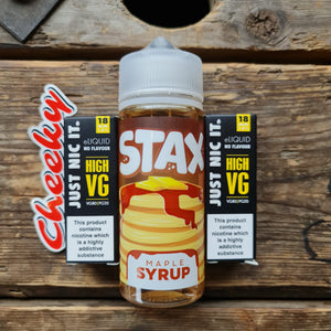 Stax Maple Syrup 100mls Eliquid